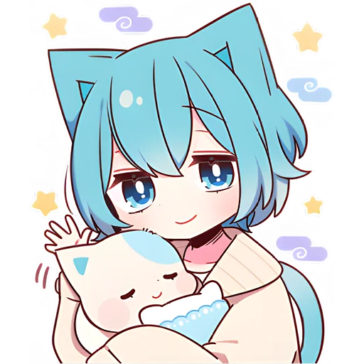 Cute Kitten Telegram Sticker #11 - Cute Kitten #11