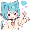 Cute Kitten Emoji Telegram Sticker #2 - Cute Kitten Emoji #2
