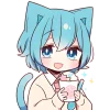 Cute Kitten Emoji Telegram Sticker #8 - Cute Kitten Emoji #8
