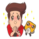 Boy Dream 1 Stickers