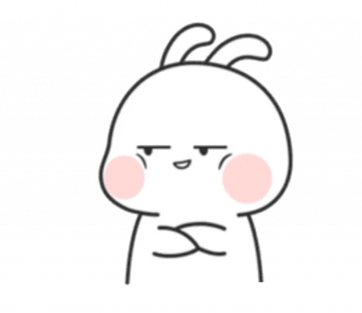 Spoiled Rabbit Telegram Sticker #8 - Spoiled Rabbit #8