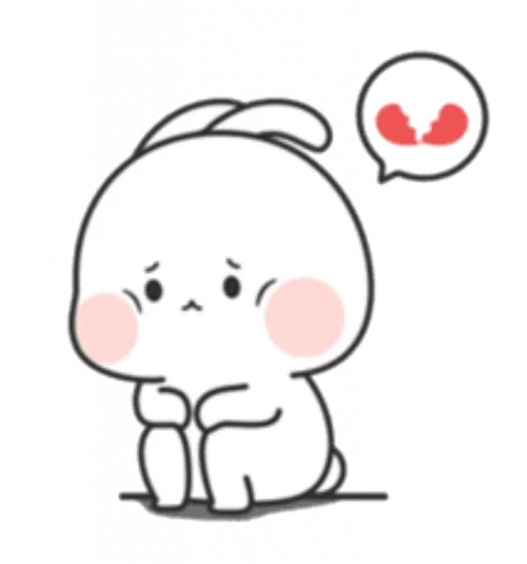 Spoiled Rabbit Telegram Sticker #17 - Spoiled Rabbit #17