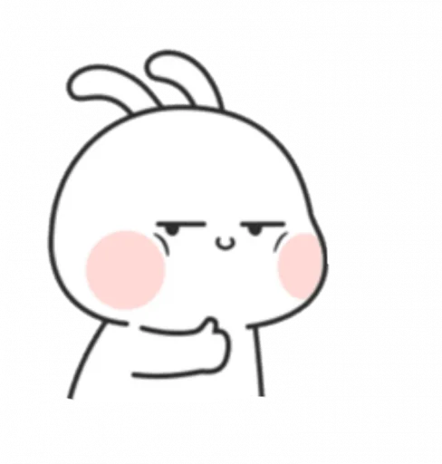 Spoiled Rabbit Telegram Sticker #24 - Spoiled Rabbit #24