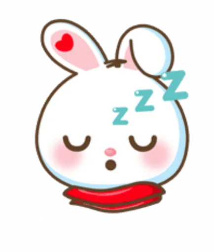 White Rabbit Meli Telegram Sticker #18 - White Rabbit Meli #18