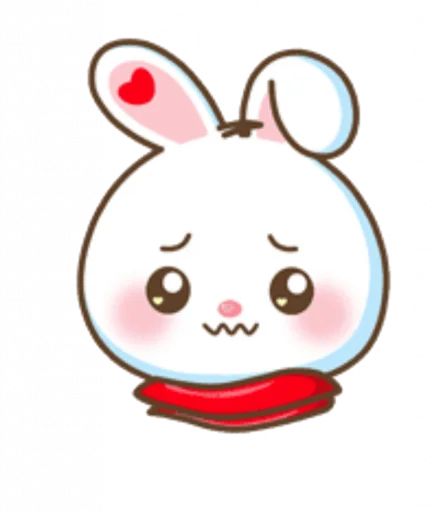 White Rabbit Meli Telegram Sticker #19 - White Rabbit Meli #19