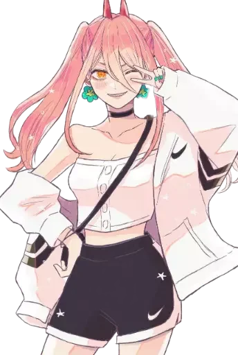 Chainsaw Man Arts Telegram Sticker #17 - Chainsaw Man Arts #17