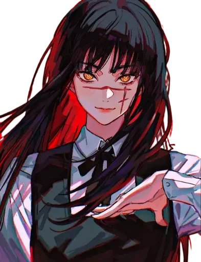 Chainsaw Man Arts Telegram Sticker #20 - Chainsaw Man Arts #20