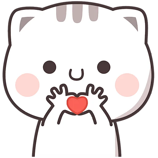 Cute Neko Cat Chan Telegram Sticker #8 - Cute Neko Cat Chan #8
