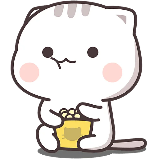 Cute Neko Cat Chan Telegram Sticker #11 - Cute Neko Cat Chan #11