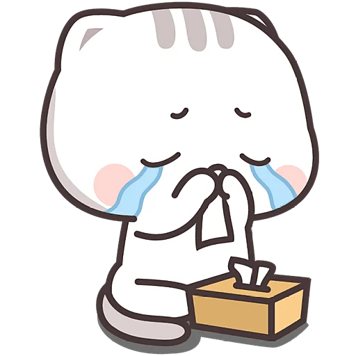 Cute Neko Cat Chan Telegram Sticker #12 - Cute Neko Cat Chan #12