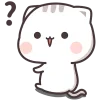 Cute Neko Cat Chan Emoji Telegram Sticker #9 - Cute Neko Cat Chan Emoji #9