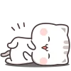 Cute Neko Cat Chan Emoji Telegram Sticker #16 - Cute Neko Cat Chan Emoji #16