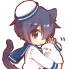 Cat Matros Emoji Telegram Sticker #3 - Cat Matros Emoji #3