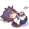 Cat Matros Emoji Telegram Sticker #12 - Cat Matros Emoji #12