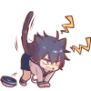 Cat Matros Emoji Telegram Sticker #20 - Cat Matros Emoji #20