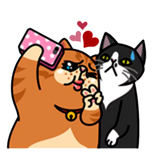 Fun Cat Telegram Sticker #2 - Fun Cat #2