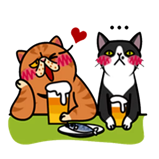 Fun Cat Telegram Sticker #5 - Fun Cat #5