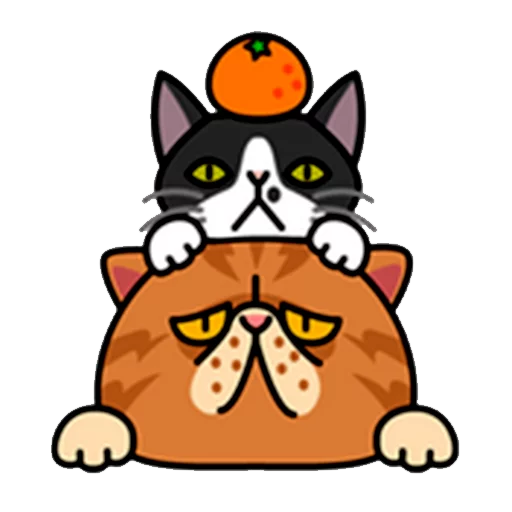 Fun Cat Telegram Sticker #13 - Fun Cat #13