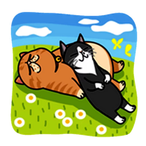Fun Cat Telegram Sticker #23 - Fun Cat #23