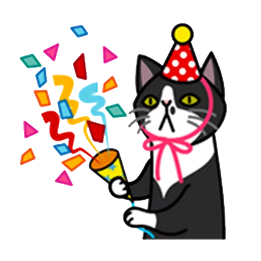 Fun Cat Telegram Sticker #25 - Fun Cat #25