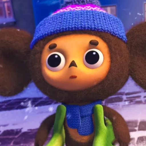 Cheburashka Telegram Sticker #4 - Cheburashka #4