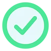 Verified Check Mark Badges Emoji Set Telegram Sticker #24 - Verified Check Mark Badges Emoji Set #24