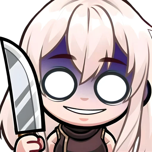 Chibi Emotes Telegram Sticker #8 - Chibi Emotes #8