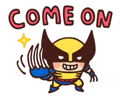 Marvel Chibis Telegram Sticker #5 - Marvel Chibis #5