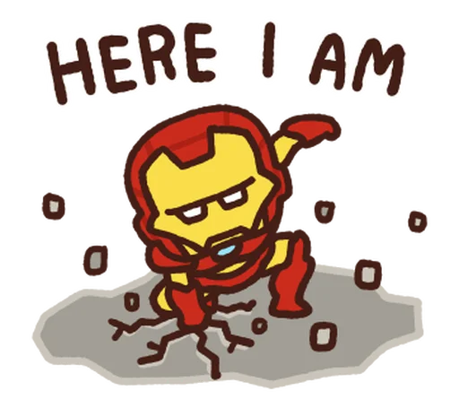 Marvel Chibis Telegram Sticker #22 - Marvel Chibis #22