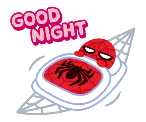 Spiderman Chibi Telegram Sticker #10 - Spiderman Chibi #10
