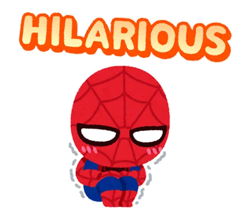 Spiderman Chibi Telegram Sticker #25 - Spiderman Chibi #25