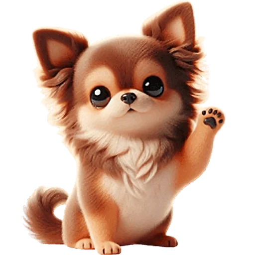 Cute Chihuahua Puppy Telegram Sticker #8 - Cute Chihuahua Puppy #8