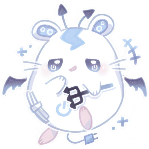 ChiroHamu Angel Boy Telegram Sticker #5 - ChiroHamu Angel Boy #5