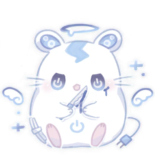 ChiroHamu Angel Boy Telegram Sticker #9 - ChiroHamu Angel Boy #9
