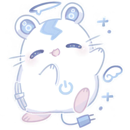 ChiroHamu Angel Boy Telegram Sticker #21 - ChiroHamu Angel Boy #21