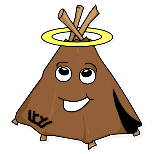 Chumik Cute Cozy Tent Stickers Telegram Sticker #10 - Chumik Cute Cozy Tent Stickers #10