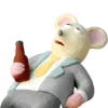 Club Mous Emoji Telegram Sticker #18 - Club Mous Emoji #18