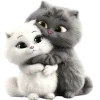 Couple Cats Emoji