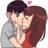 Crazy About You Emoji Telegram Sticker #1 - Crazy About You Emoji #1