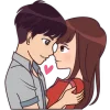 Crazy About You Emoji Telegram Sticker #5 - Crazy About You Emoji #5