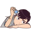 Crazy About You Emoji Telegram Sticker #24 - Crazy About You Emoji #24