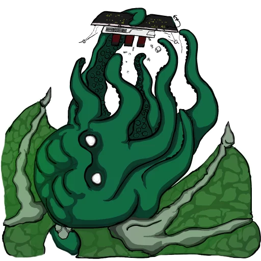 Ctulhu Telegram Sticker #2 - Ctulhu #2