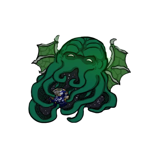 Ctulhu Telegram Sticker #4 - Ctulhu #4