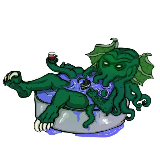 Ctulhu Telegram Sticker #7 - Ctulhu #7