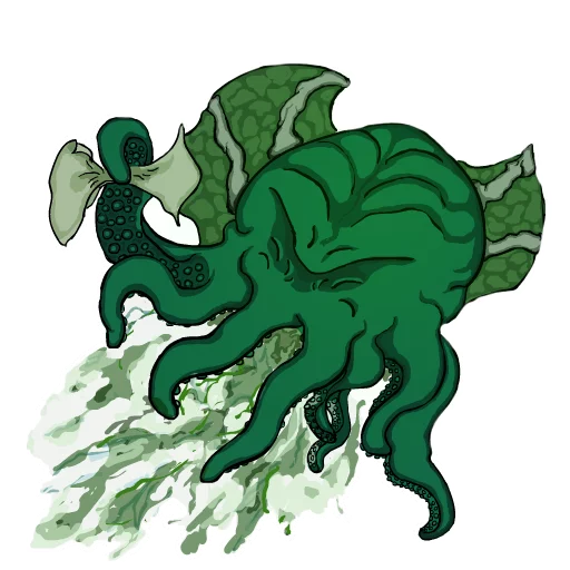 Ctulhu Telegram Sticker #8 - Ctulhu #8