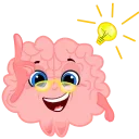 Brain Stickers