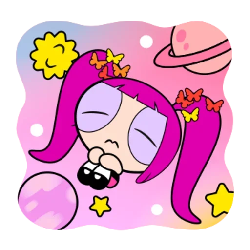 NewJeans Powerpuff Girls Telegram Sticker #2 - NewJeans Powerpuff Girls #2