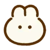 Cute Milk Rabbit Emotions & Moods Emoji Set