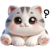 Cute Kitten Emoji Telegram Sticker #16 - Cute Kitten Emoji #16