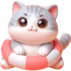 Cute Kitten Emoji Telegram Sticker #20 - Cute Kitten Emoji #20
